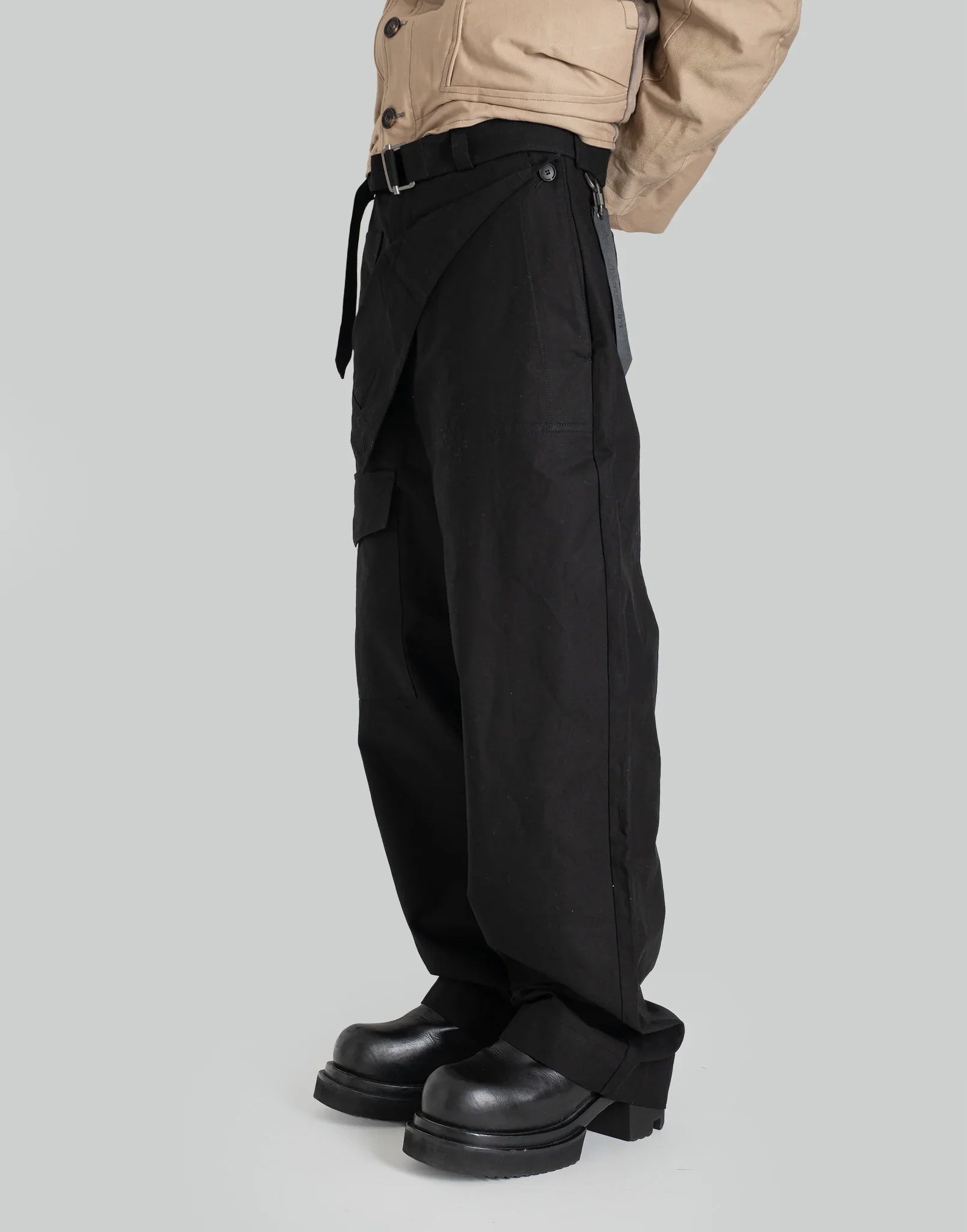 JiyongKim x ALPHA INDUSTRIES DOUBLE FRONT TROUSERS – 082plus