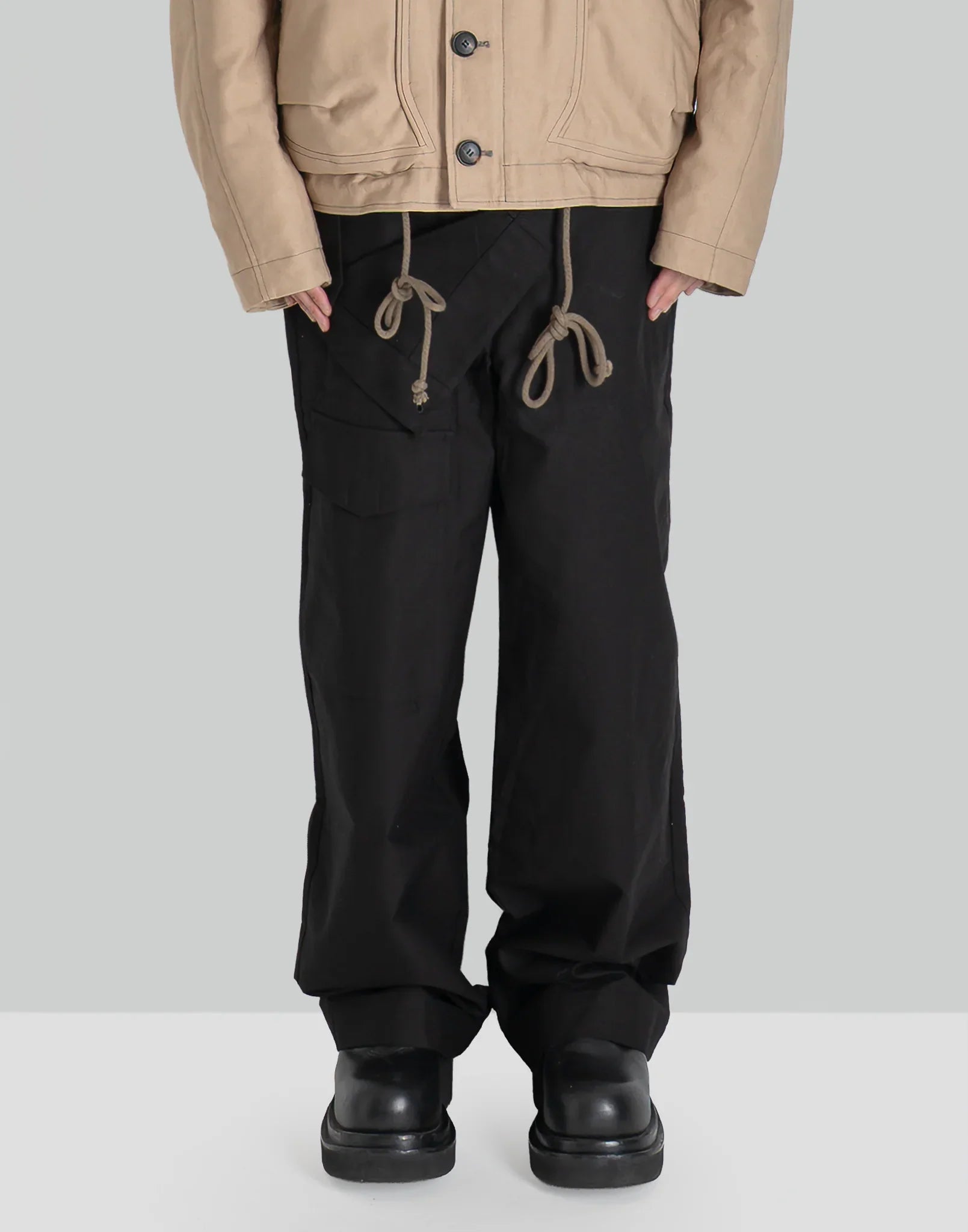 JiyongKim - x ALPHA INDUSTRIES DOUBLE FRONT TROUSERS - 082plus