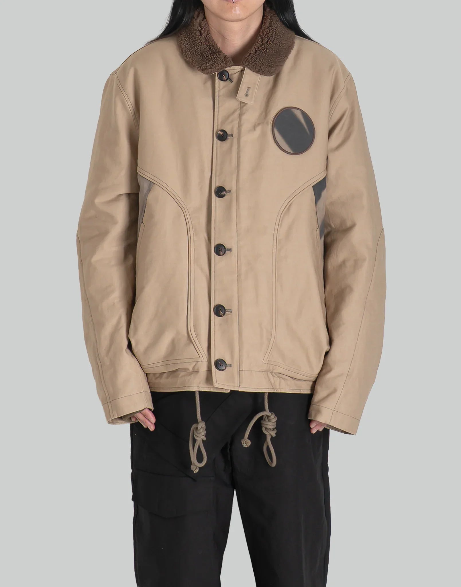 JiyongKim - x ALPHA INDUSTRIES SUN-BLEACHED DECK JACKET - 082plus