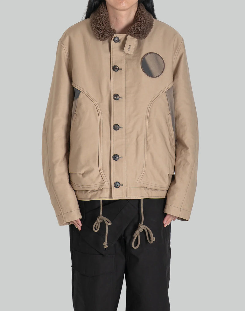 JiyongKim - x ALPHA INDUSTRIES SUN-BLEACHED DECK JACKET - 082plus