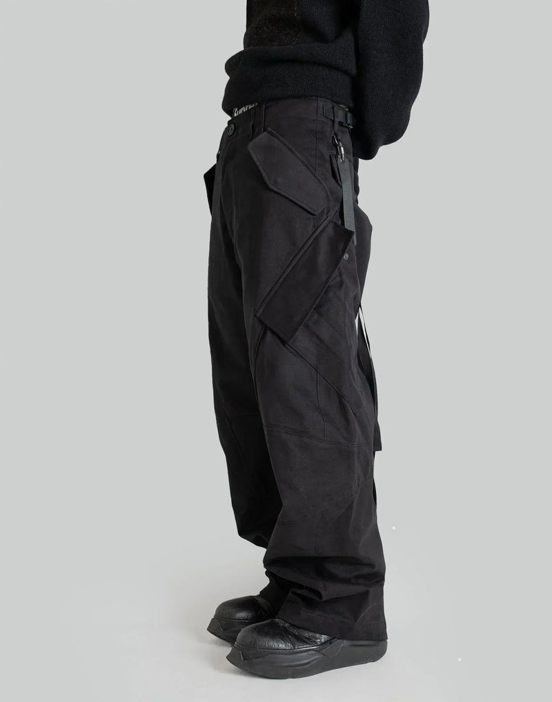 JiyongKim - x Alpha Industries CURVED MULTI POCKET TROUSERS - 082plus