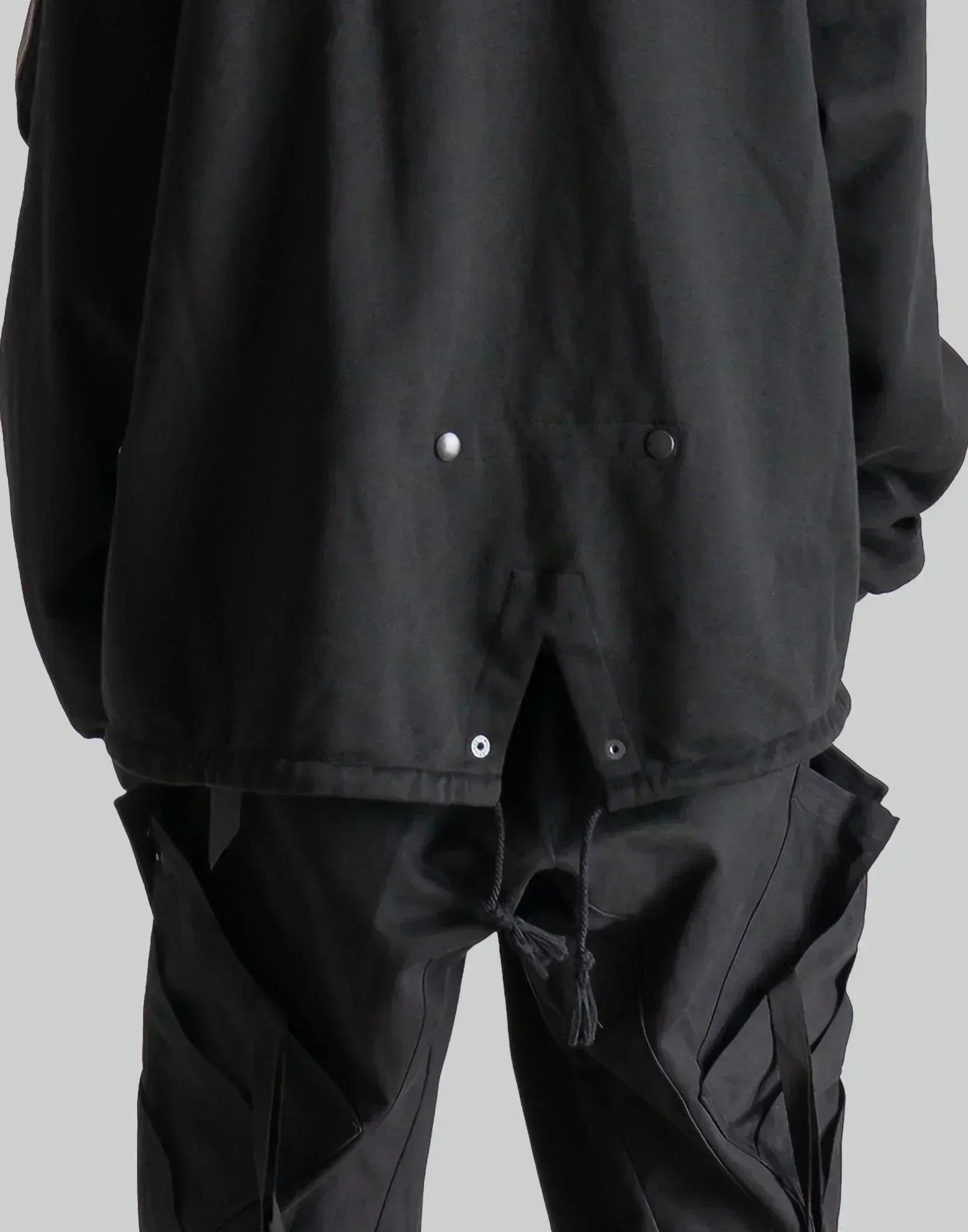 JiyongKim - x Alpha Industries SUN-BLEACHED FISHTAIL HOODIE - 082plus