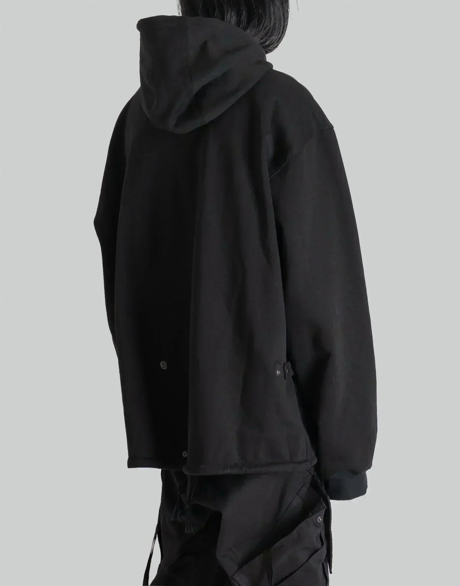 JiyongKim - x Alpha Industries SUN-BLEACHED FISHTAIL HOODIE - 082plus