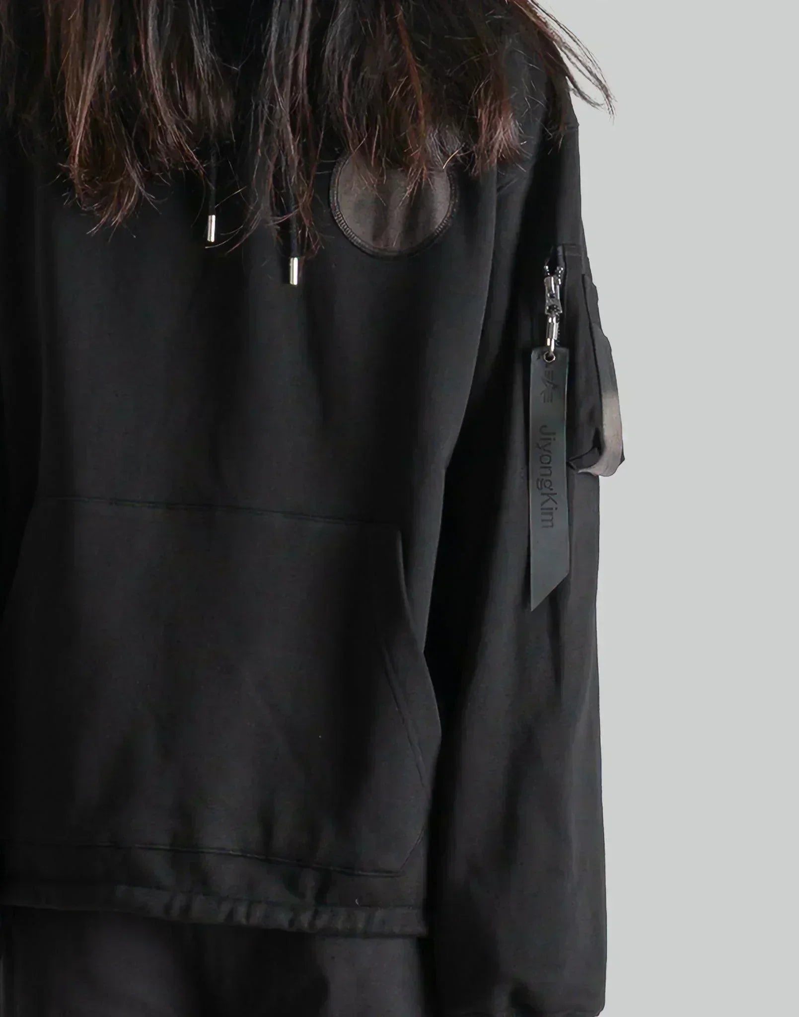 JiyongKim - x Alpha Industries SUN-BLEACHED FISHTAIL HOODIE - 082plus