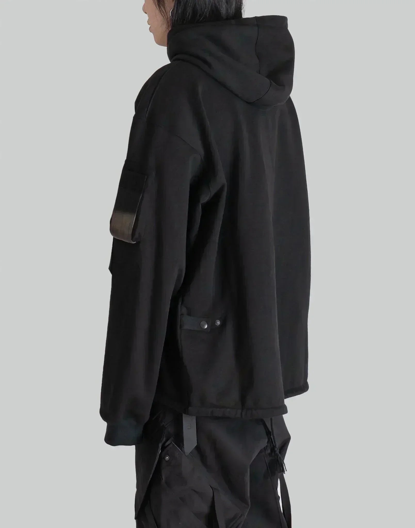 JiyongKim - x Alpha Industries SUN-BLEACHED FISHTAIL HOODIE - 082plus