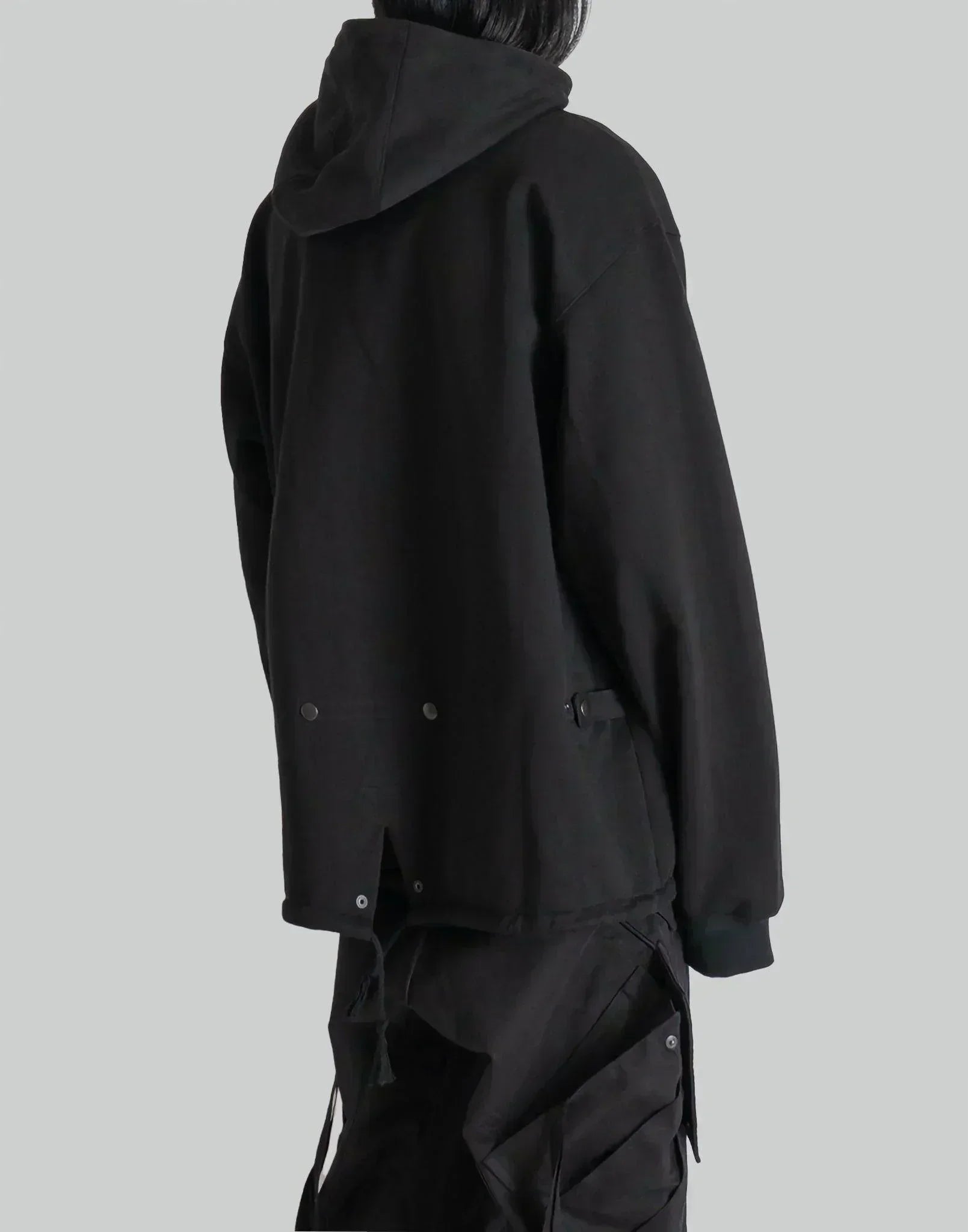 JiyongKim - x Alpha Industries SUN-BLEACHED FISHTAIL HOODIE - 082plus
