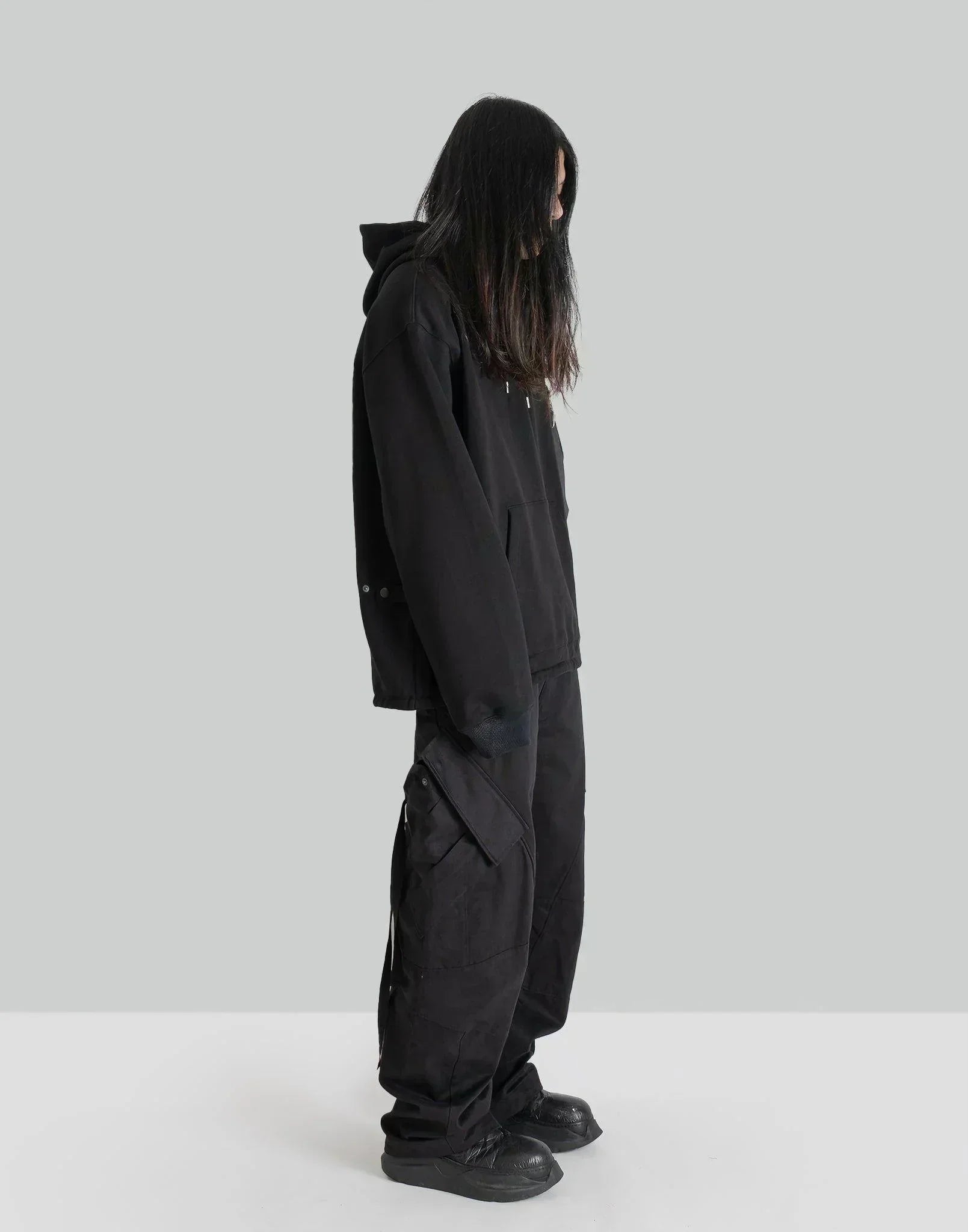 JiyongKim - x Alpha Industries SUN-BLEACHED FISHTAIL HOODIE - 082plus
