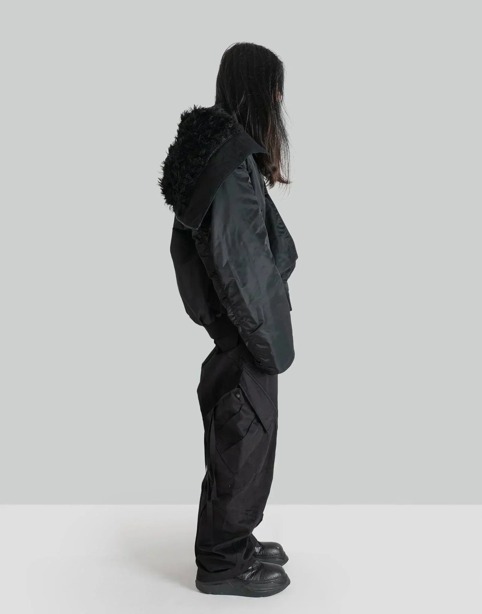 JiyongKim - x Alpha Industries CURVED MULTI POCKET TROUSERS - 082plus