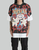 x 'TEENAGE ANGST' HEART SHAPED BOX OS T-SHIRT