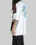 THE SALVAGES - x 'TEENAGE ANGST' HEART SHAPED BOX OS T-SHIRT - 082plus