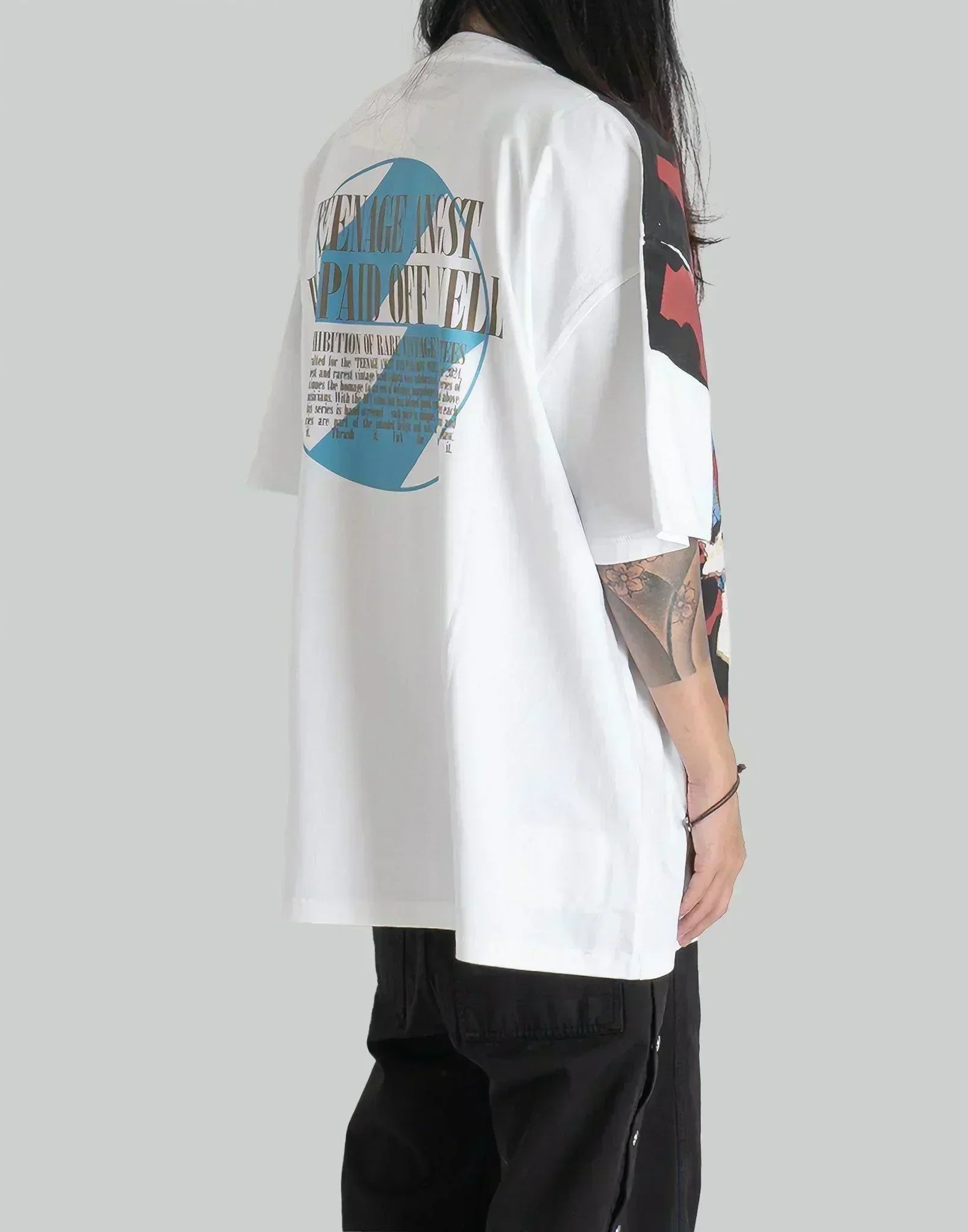 THE SALVAGES - x 'TEENAGE ANGST' HEART SHAPED BOX OS T-SHIRT - 082plus
