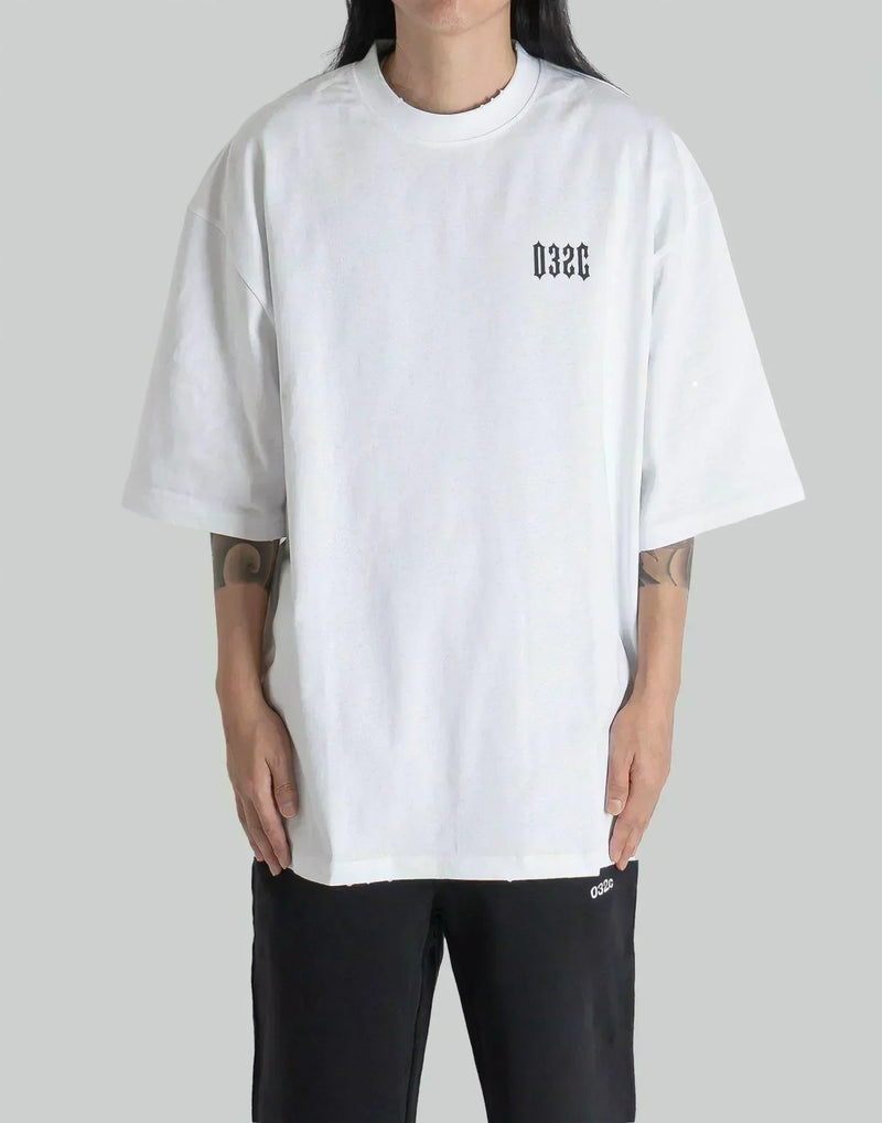 032C - 'CRUX'' OVERSIZED BOX-CUT T-SHIRT - 082plus