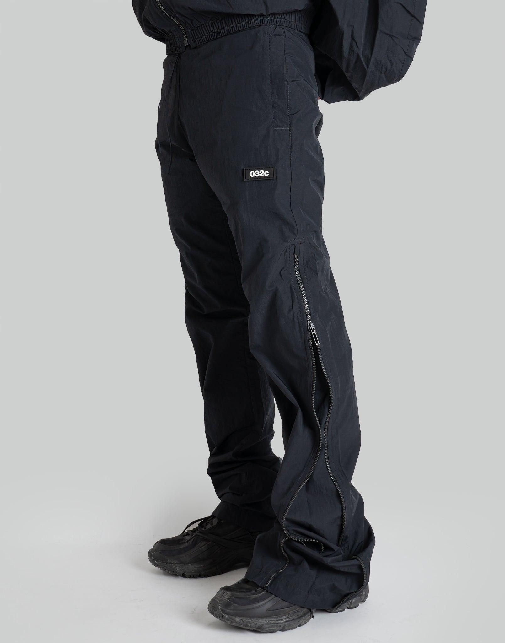 Tracksuit trousers best sale full length zip