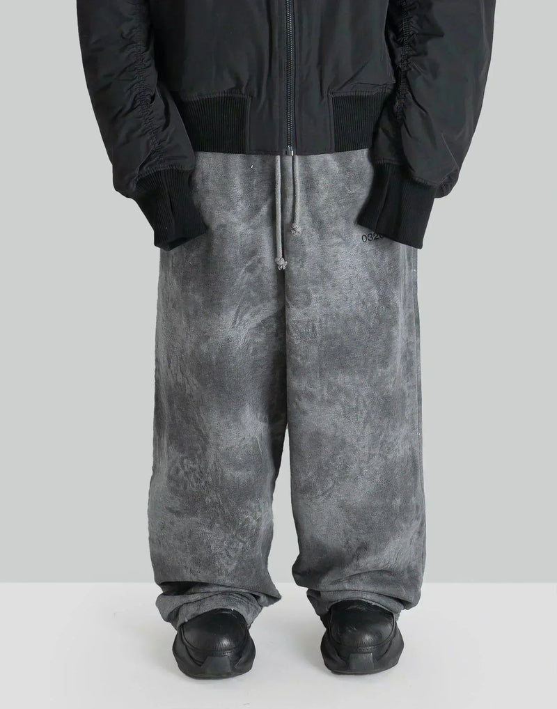 032C - 'GLOW' STAINED SWEATPANS - 082plus