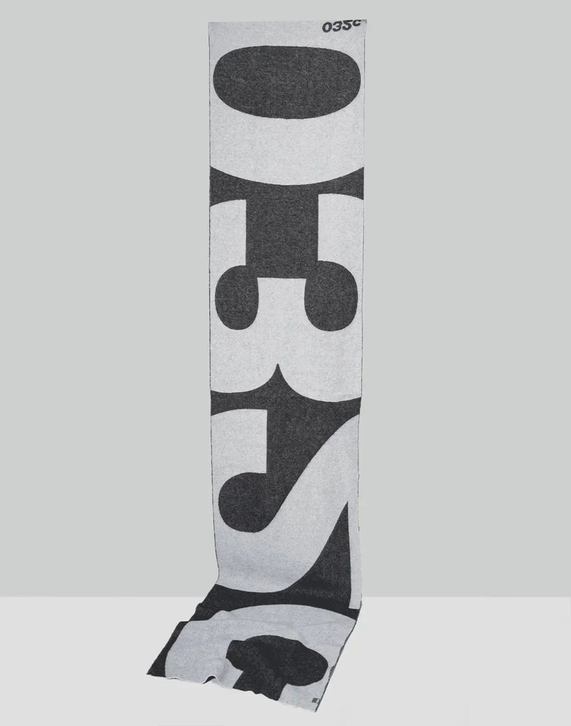 032C - LOGO SCARF - 082plus