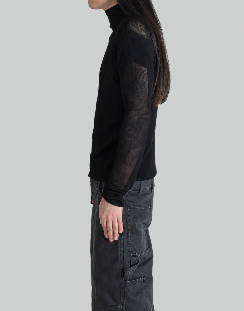 032c clearance turtleneck black