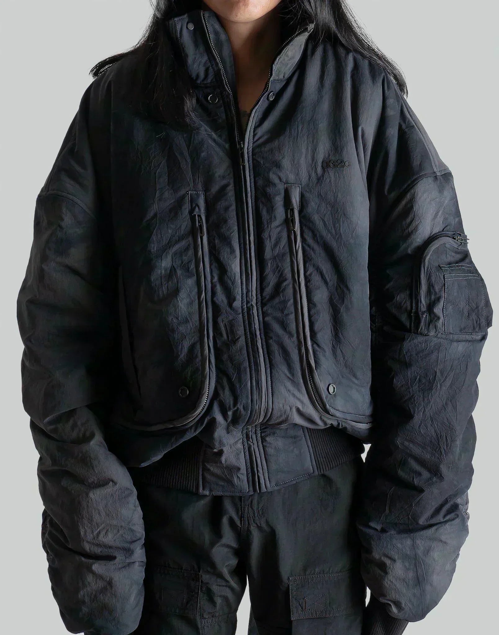 032C 'TURBULENCE'' DROP ZONE BOMBER JACKET – 082plus