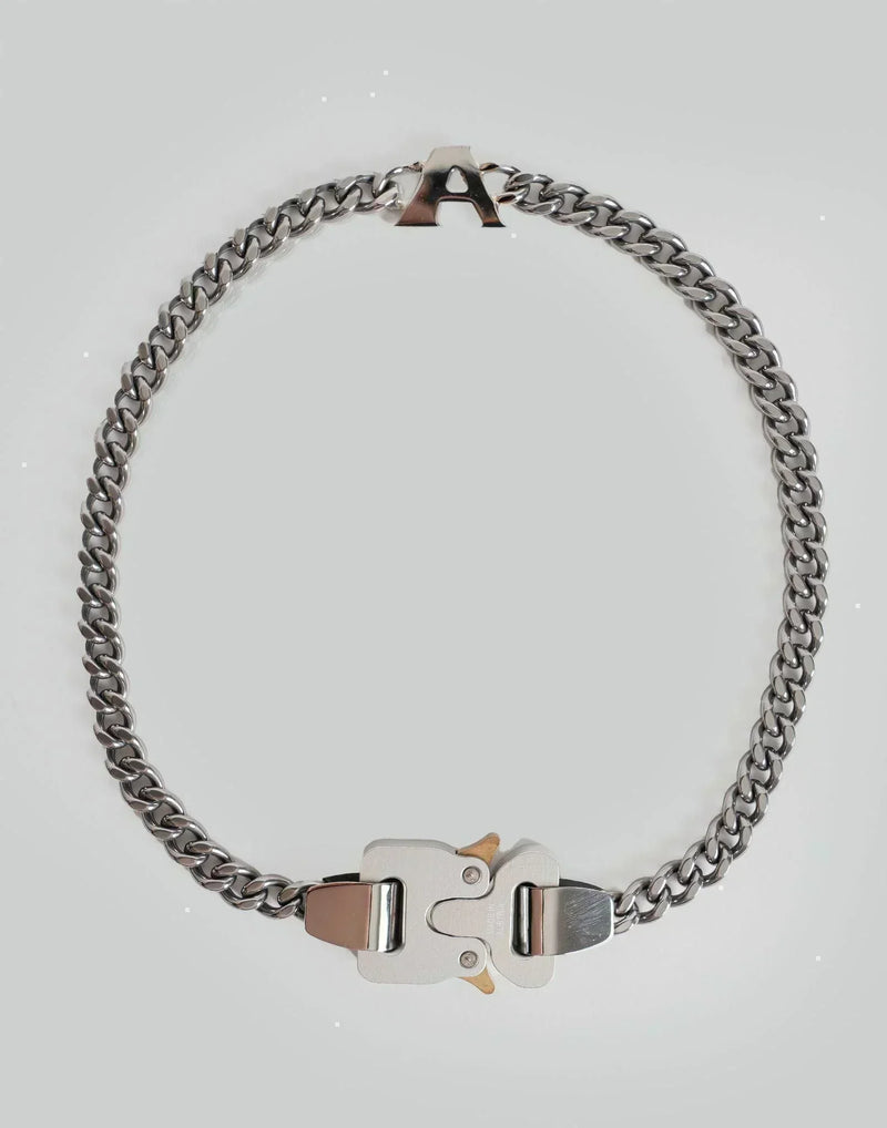 1017 ALYX 9SM - BUCKLE NECKLACE WITH CHARM - 082plus