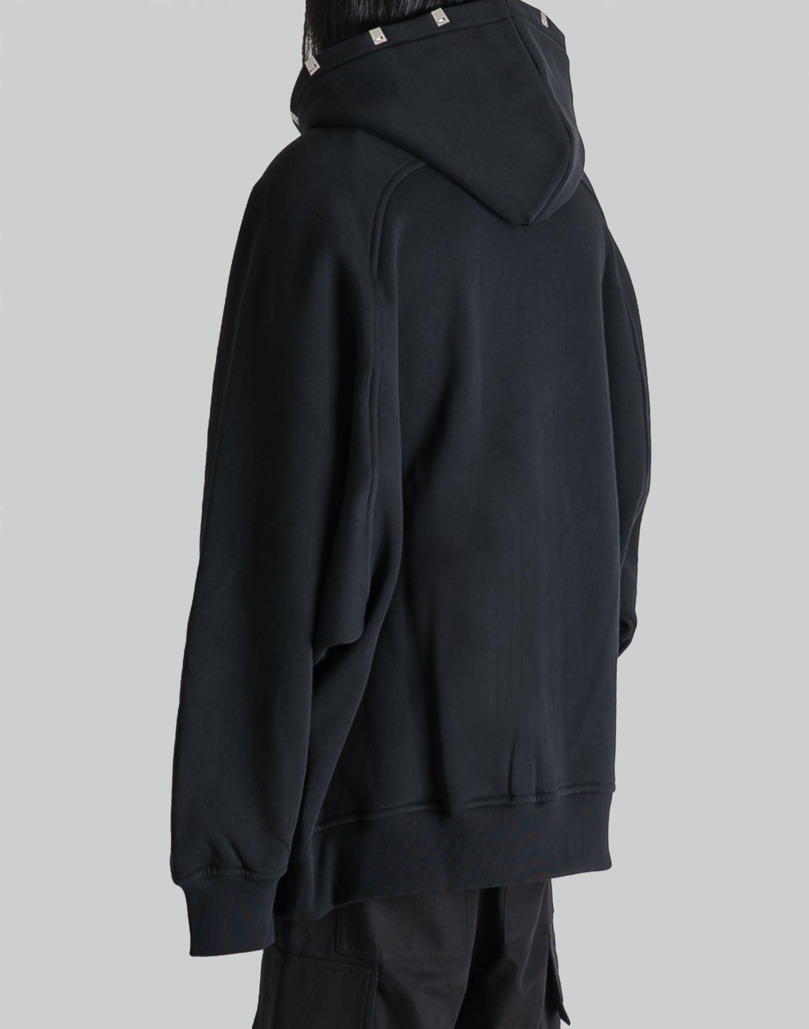 袖丈85ALYX LIGHTERCAP HOOD ZIP SWEATSHIRT