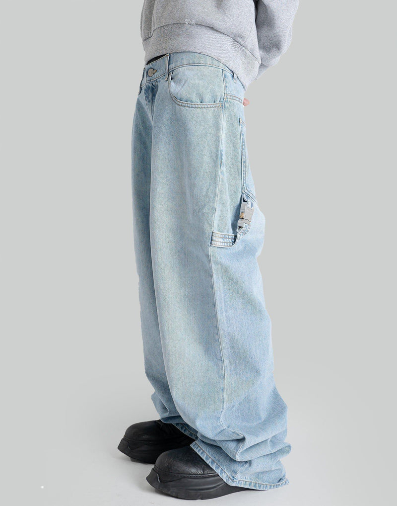 1017 ALYX 9SM - WIDE LEG JEANS WITH BUCKLE - 082plus