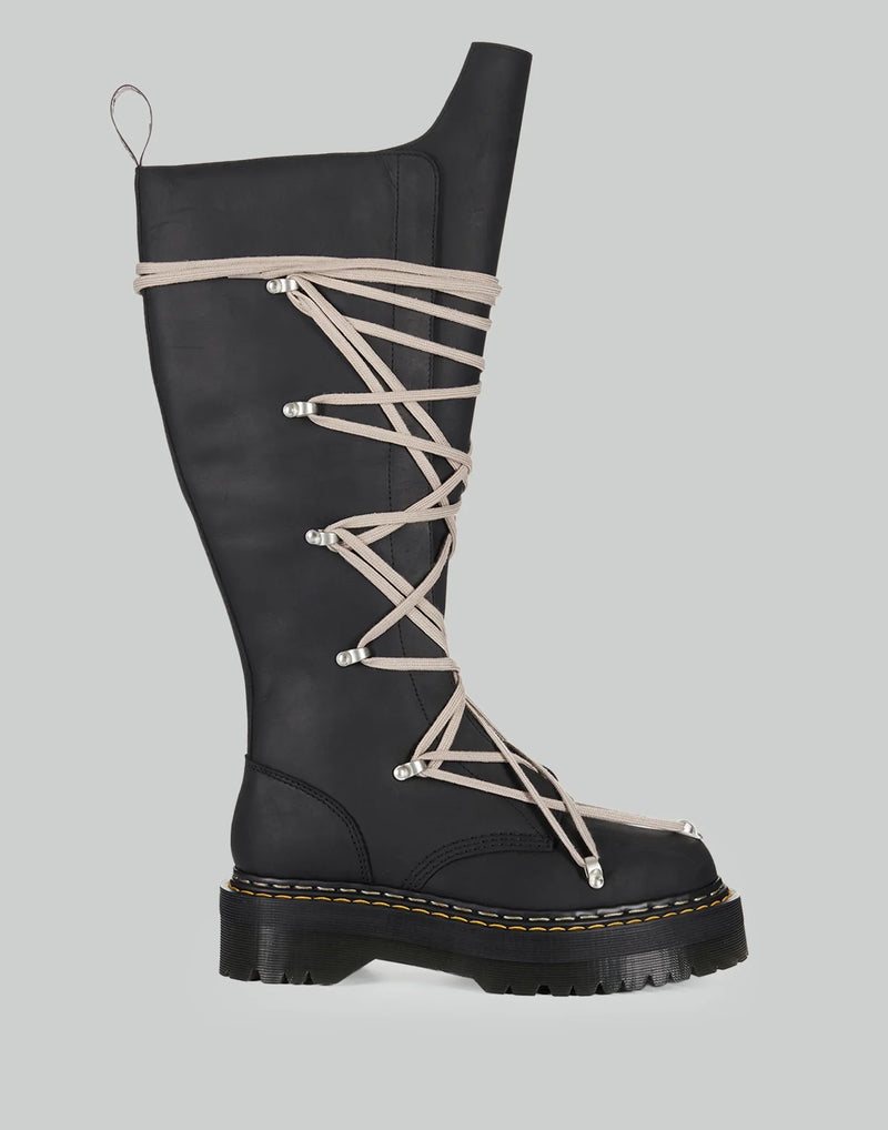 Rick Owens x Dr. Martens - 1B60 QUAD SOLE PENTALACE BOOT - 082plus