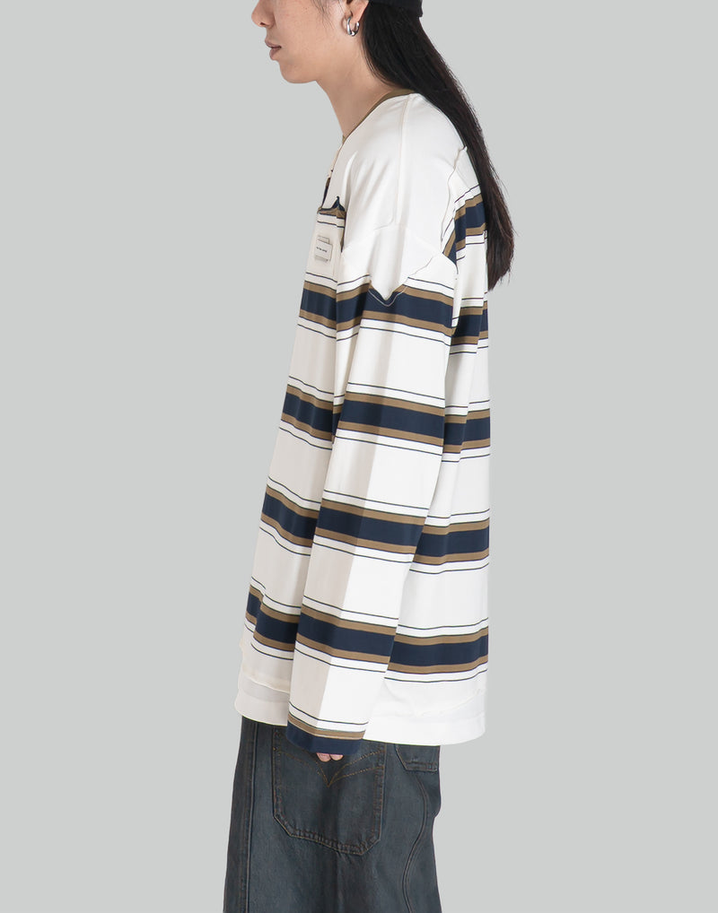 FENG CHEN WANG - 2 IN 1 PATCHED TEE - 082plus