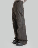 2IN1 CARGO WASHED PANTS