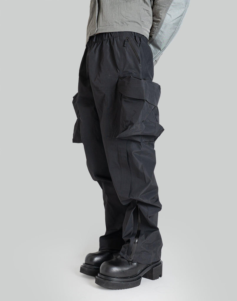 等身大パンチングPOP　巨大化品 3D-POCKET-PANTS-Black-