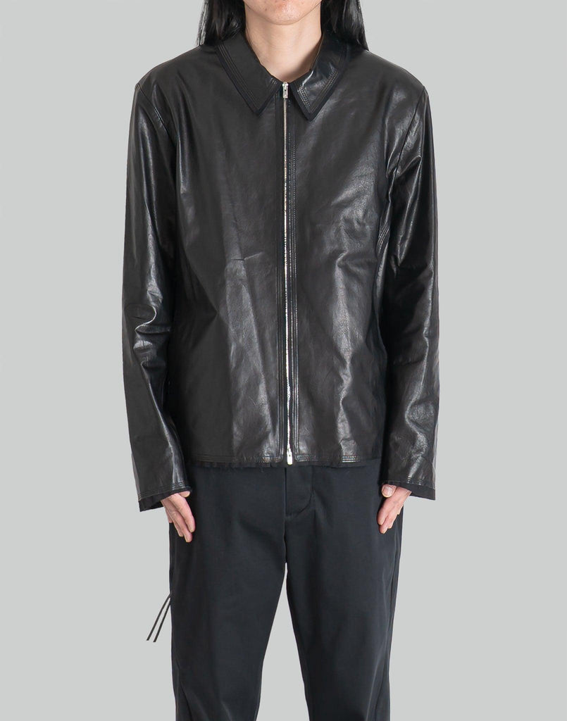 POST ARCHIVE FACTION (PAF) 8.0 LEATHER JACKET RIGHT – 082plus