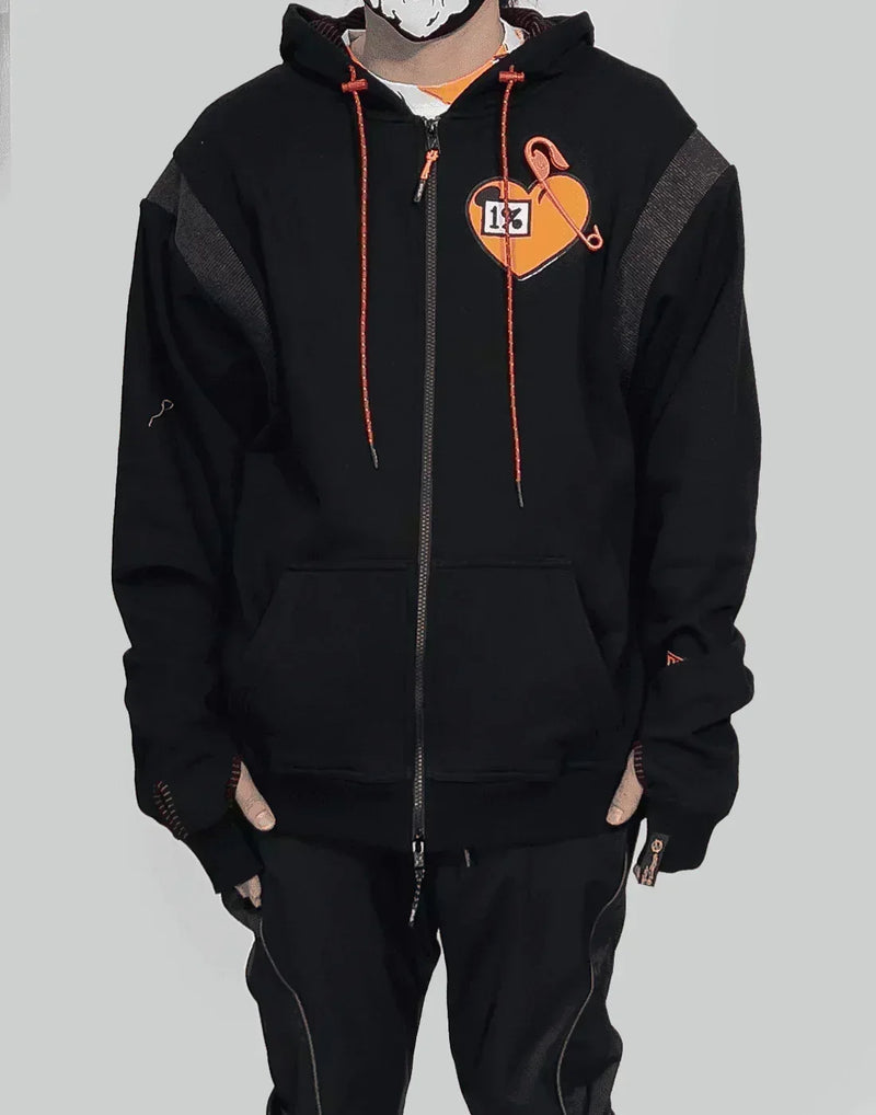 99%IS- - " 1%ove " Mohican Hoodie - 082plus