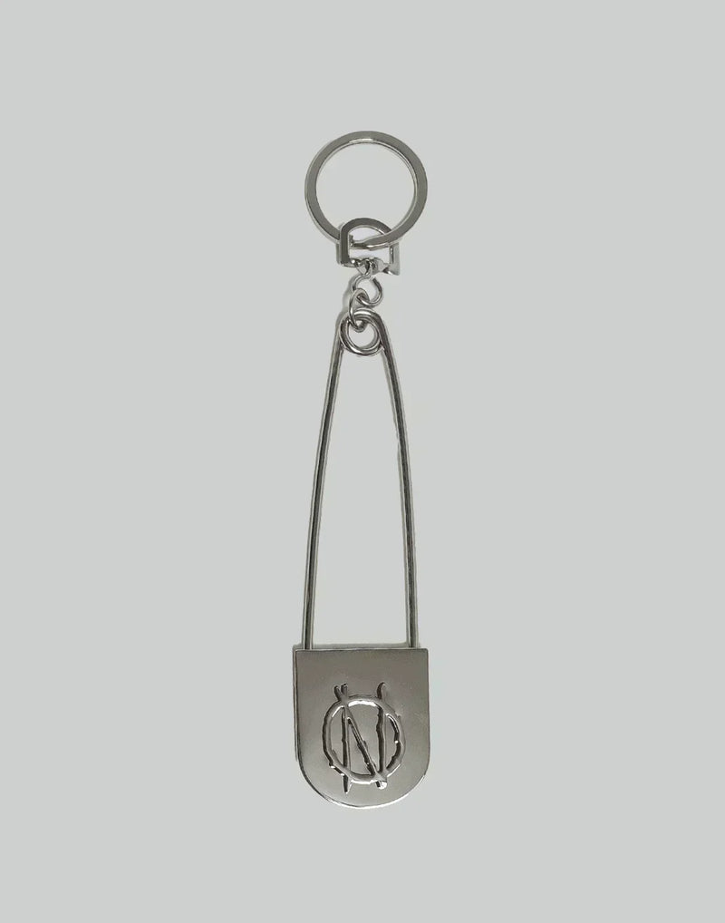99%IS- - "1%ove" SAFETY PIN KEYCHAIN - 082plus