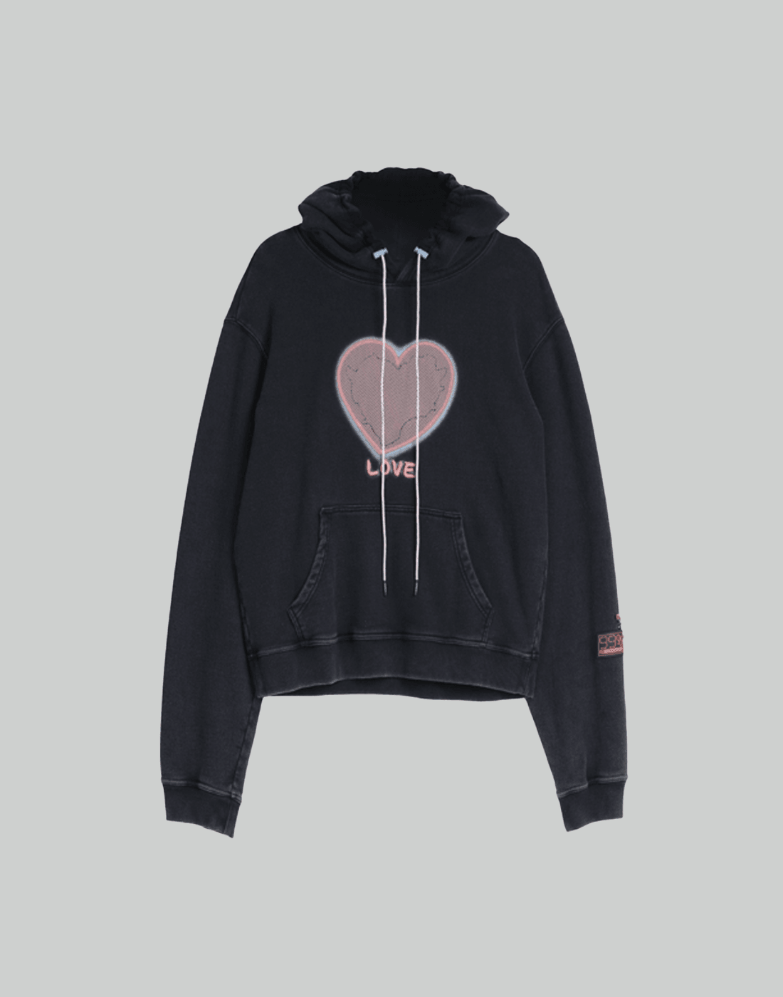 99%IS- "1%ove" Sex Washed Hoodie (Hand Made Custom) - 082plus