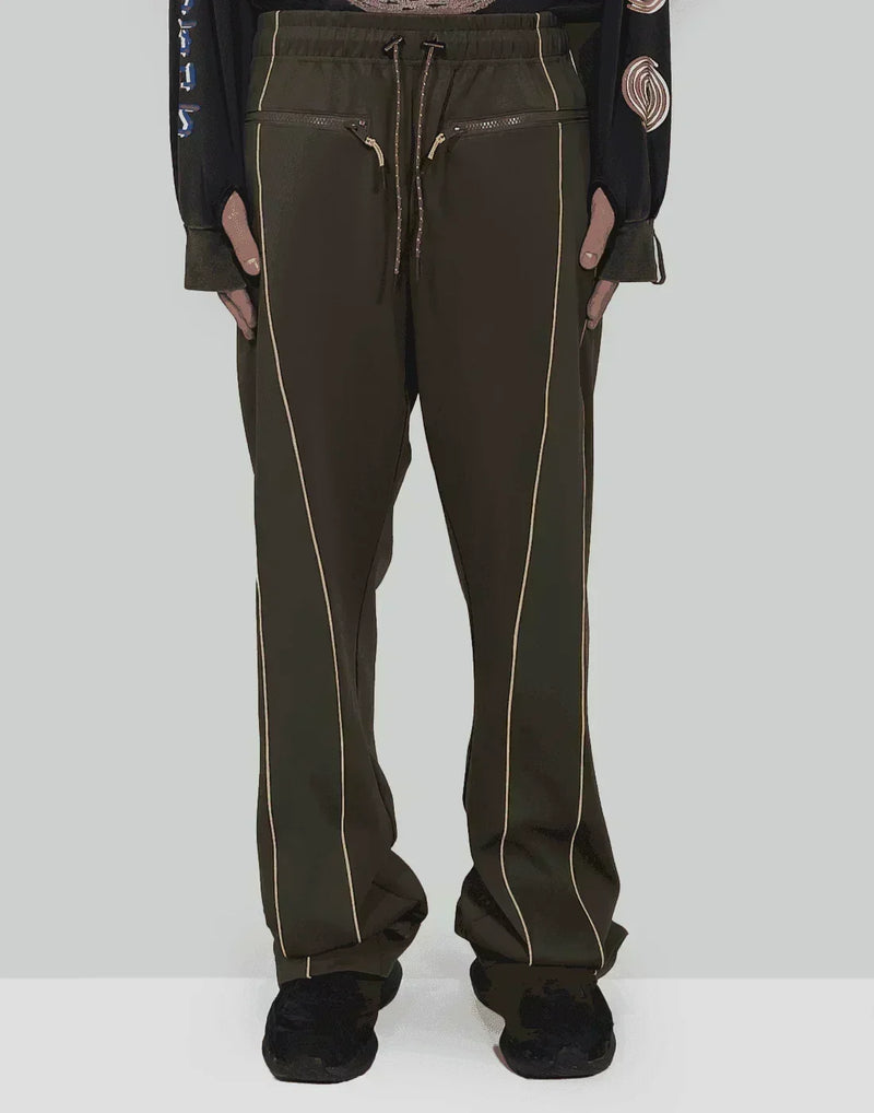 99%IS- - " ATT1%TUDE " Line Track Pants - 082plus