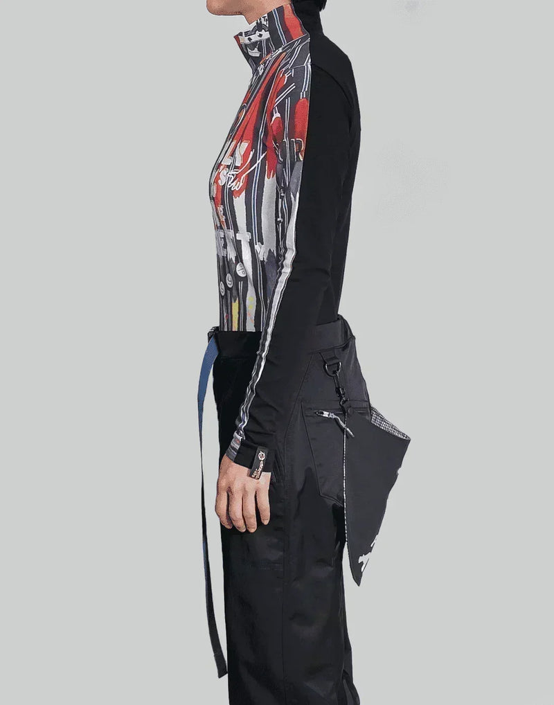 99%IS- - "ATT1%TUDE" Shirt Printed Bodysuit - 082plus