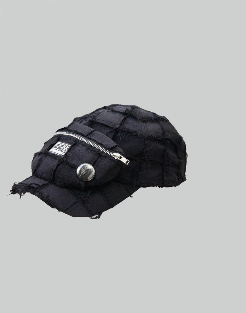 99%IS- - Block Patchwork Cap [Hand Made Custom] - 082plus