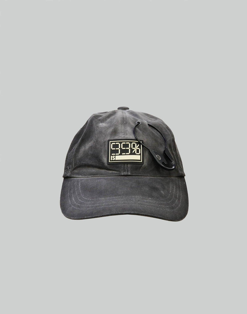 99%IS- - Box Logo Washed Cap - 082plus