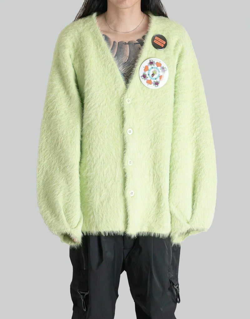 99%IS- - " HALMAE " Cardigan [Hand Made Custom] - 082plus