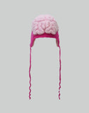 Hand-Made ' BRA1%N ' Knitting Hat
