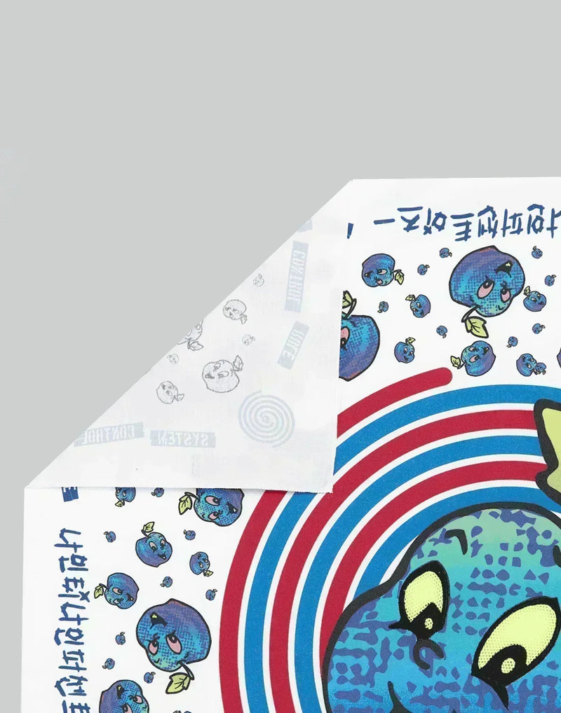 99%IS- - I'M FINE! APPLE Mesh-Eye Scarf - 082plus