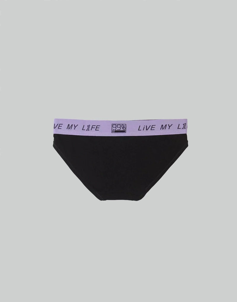 99%IS- - ' LiVE MY L1FE ' PANTIES FOR WOMEN - 082plus