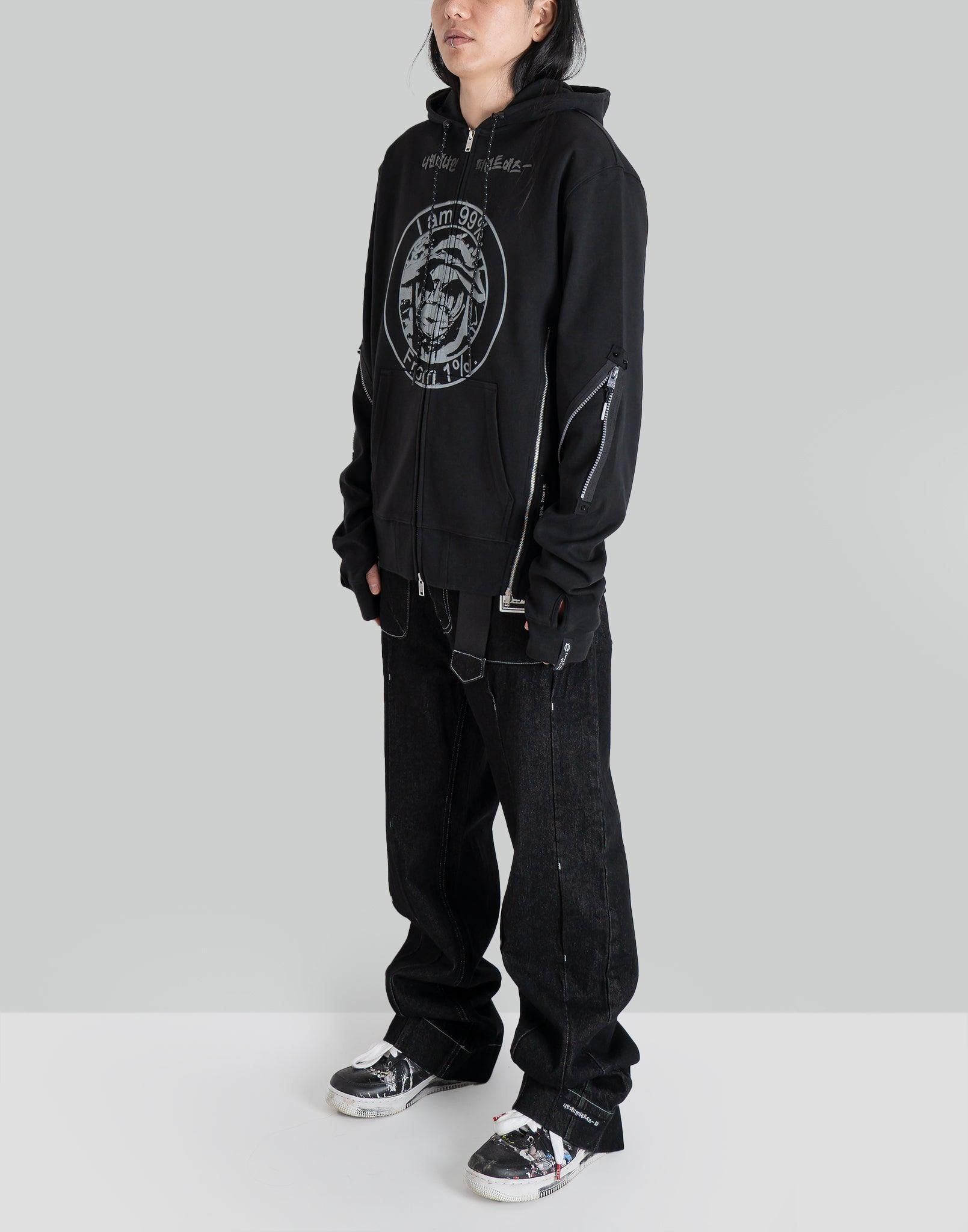 99%IS- OUR FAITH ATT1%TUDE Zip Hoodie – 082plus