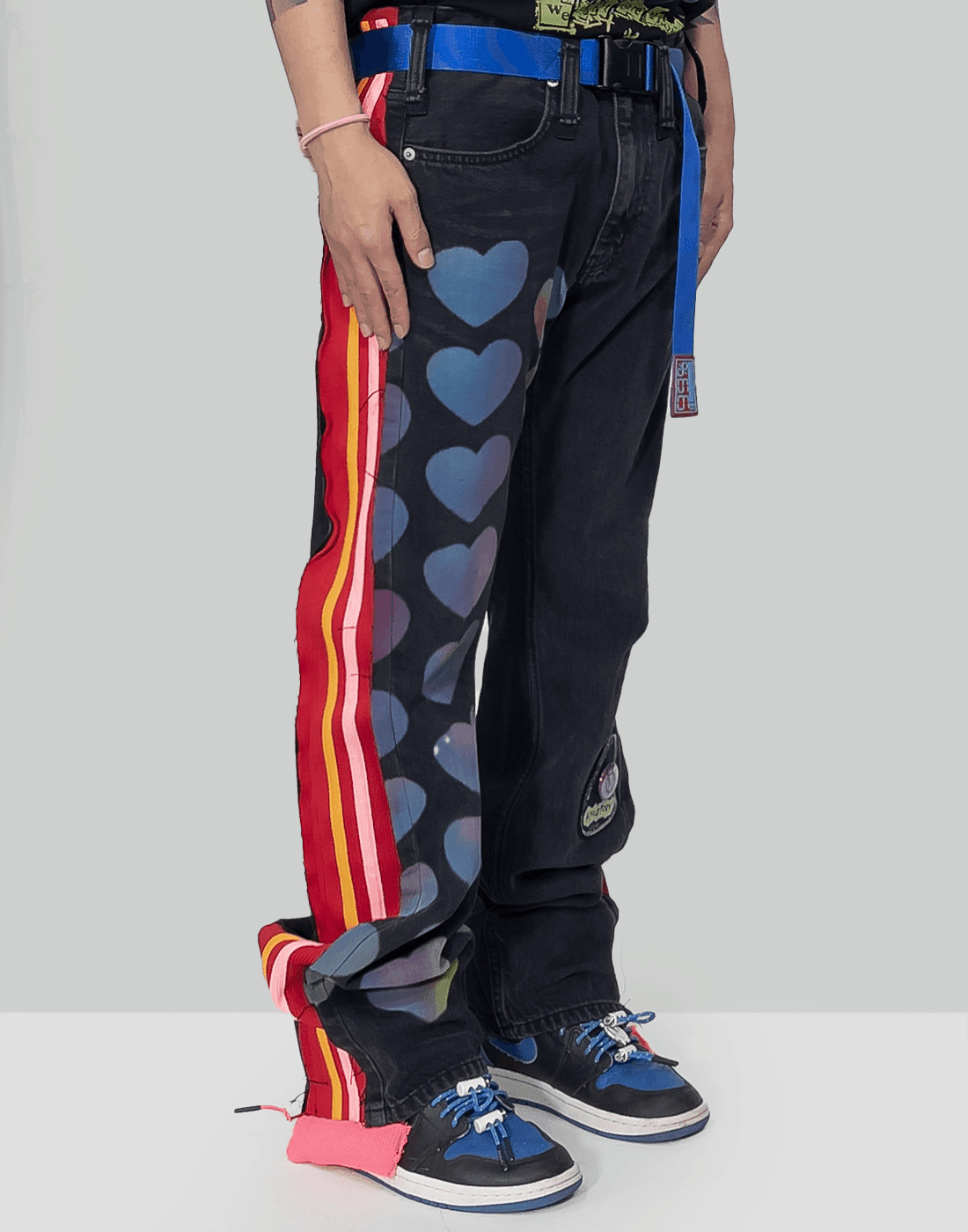 99%IS- Ribbed Heart Denim (Hand Made Custom For 1%) - 082plus