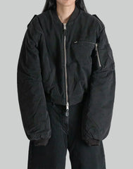 Entire Studios A-2 ボンバージャケット 黒 Sサイズ entire studios A-4 BOMBER – 082plus