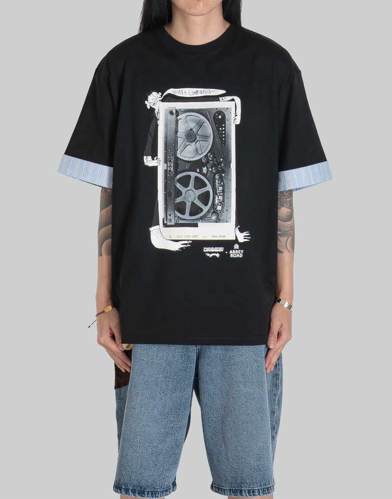 Charles Jeffrey LOVERBOY - ABBEY ROAD TURN UP TEE - 082plus