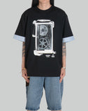 Charles Jeffrey LOVERBOY - ABBEY ROAD TURN UP TEE - 082plus