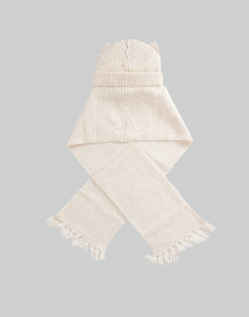 Charles Jeffrey LOVERBOY - ALPACA CHUNKY EARS BEANIE SCARF - 082plus