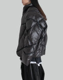 ANGLER BINDED PUFFER JACKET