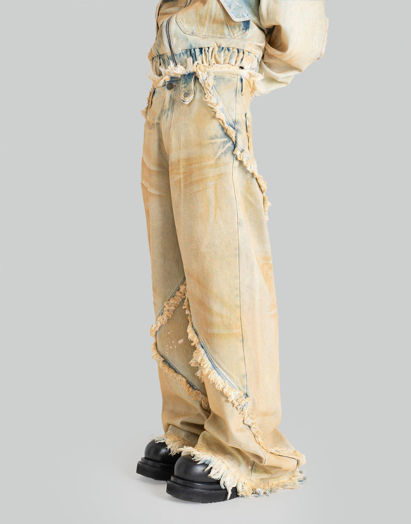 EgonLab - ARGYLE DENIM PANT - 082plus