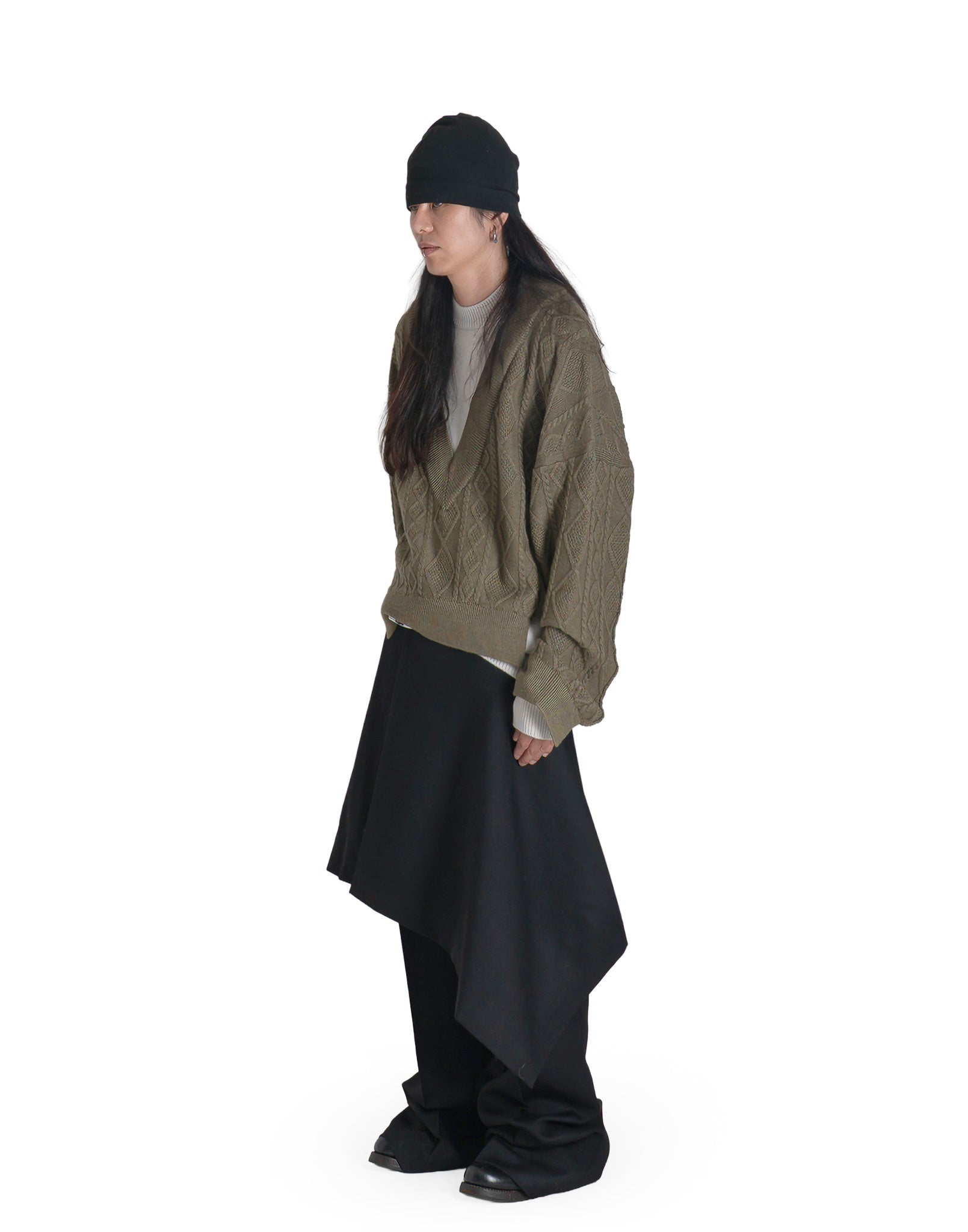 EgonLab - ASYMETRICAL SKIRT - 082plus