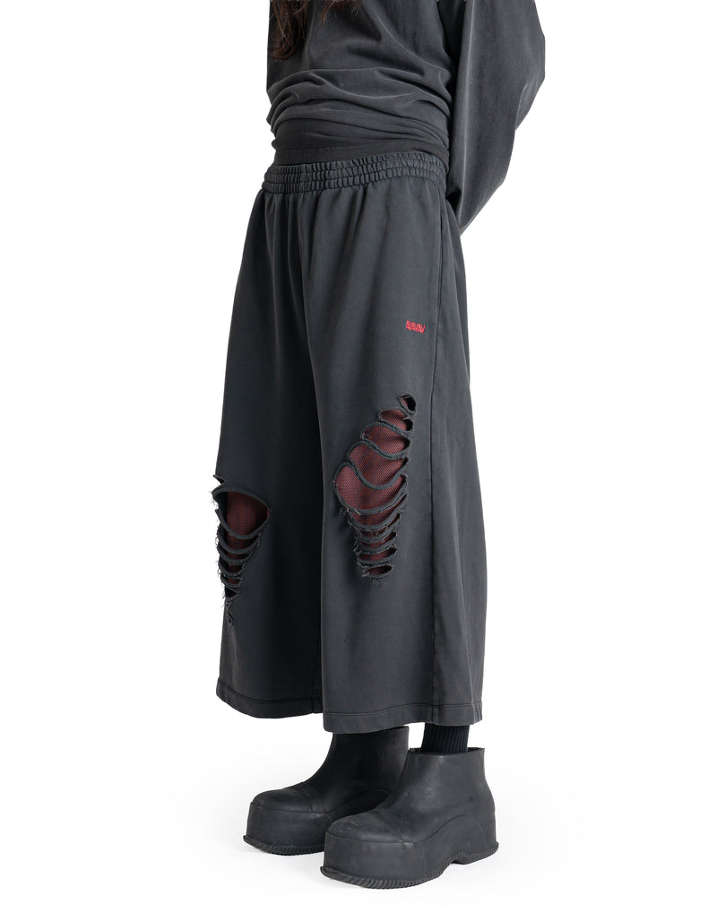 AVAVAV - AV-LOGO CUT-OUT SWEATPANT - 082plus